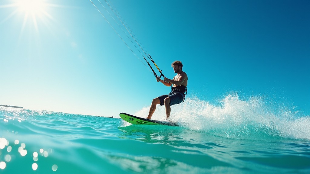 Kitesurfing